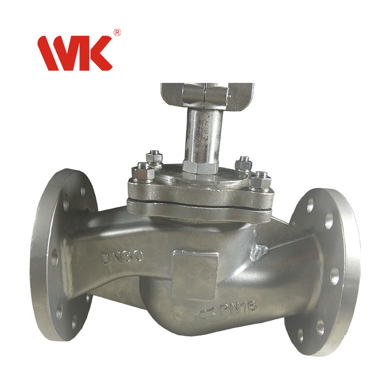 法蘭口氣動薄膜調節閥 法蘭口氣動薄膜調節閥